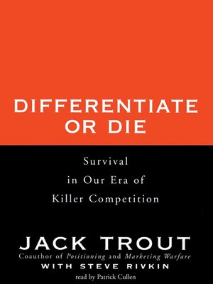 cover image of Differentiate or Die